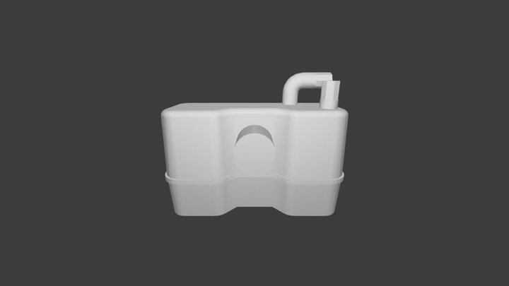 Grundfos Sololift2 WC-1 3D Model