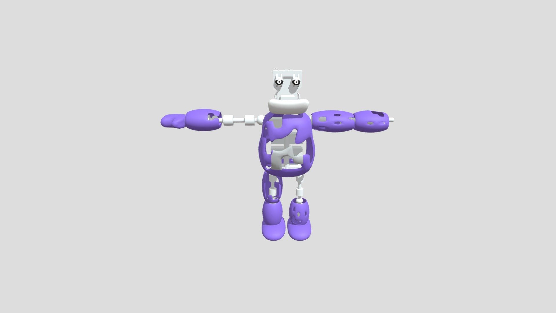 Aventure prototype tinky winky - Download Free 3D model by NachiG ...