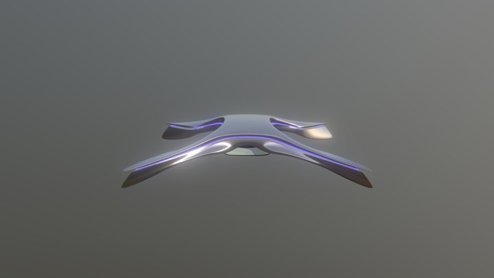 Dragonfly Drone 3D Model