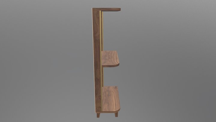 Bedsidetablemockupmk2 3D Model