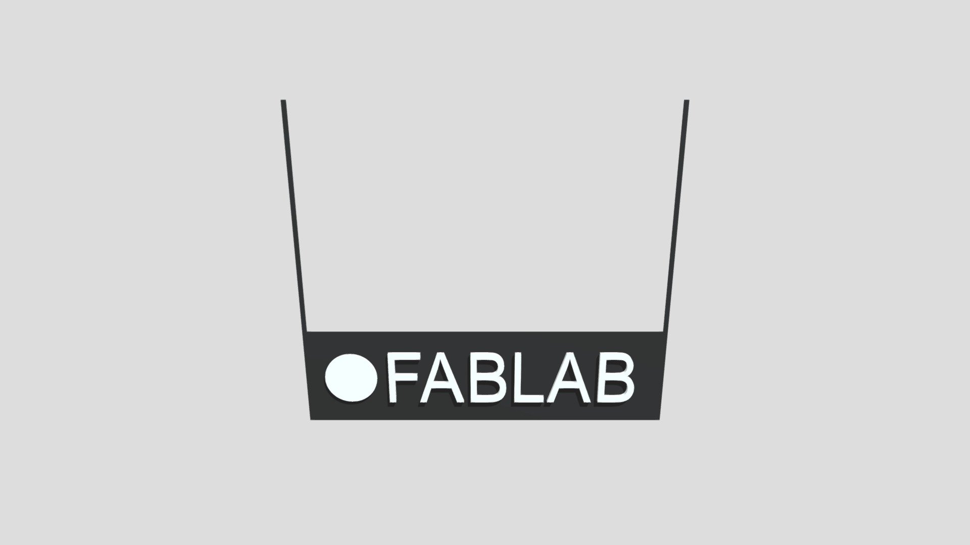 Fablab Sign Black2