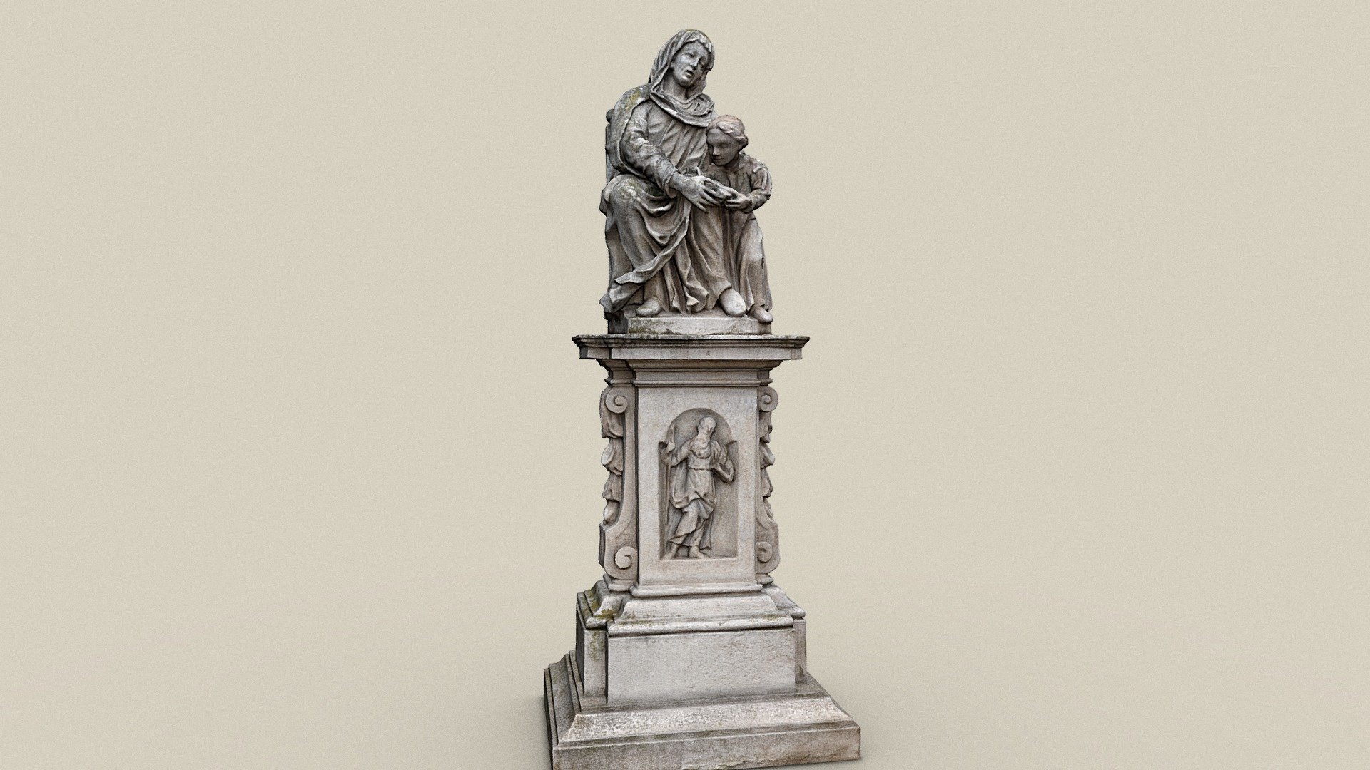 Hl. Anna — Sketchfab embed 3D viewer
