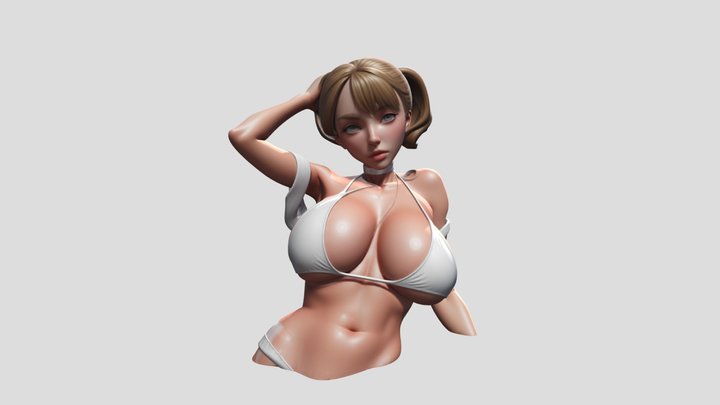 Beautiful woman 03 3D Model
