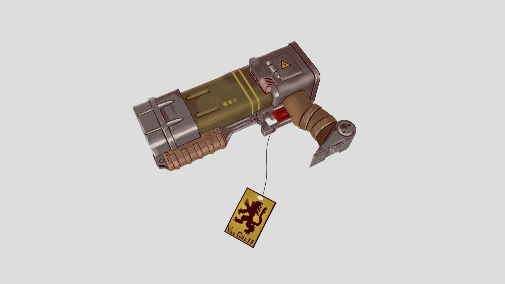 Guns/Swords #2 (AER9 laser pistol)