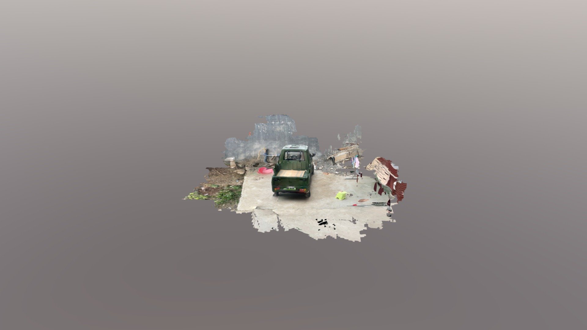 Pickup van