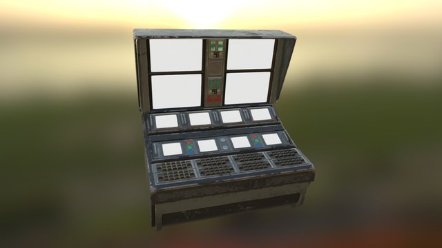 The Complex main computer 3D Model