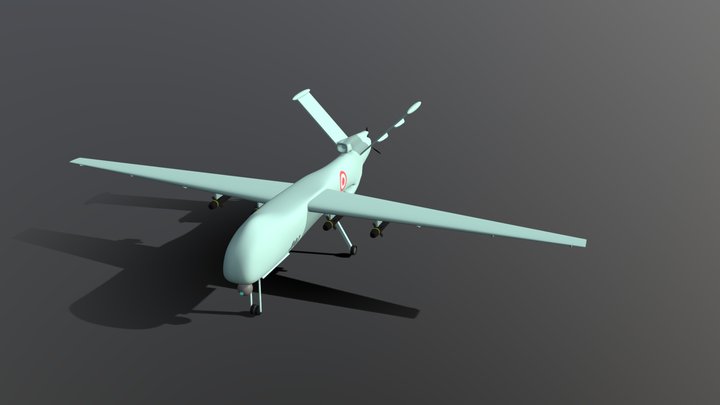 TUSAŞ ANKA-S 3D Model