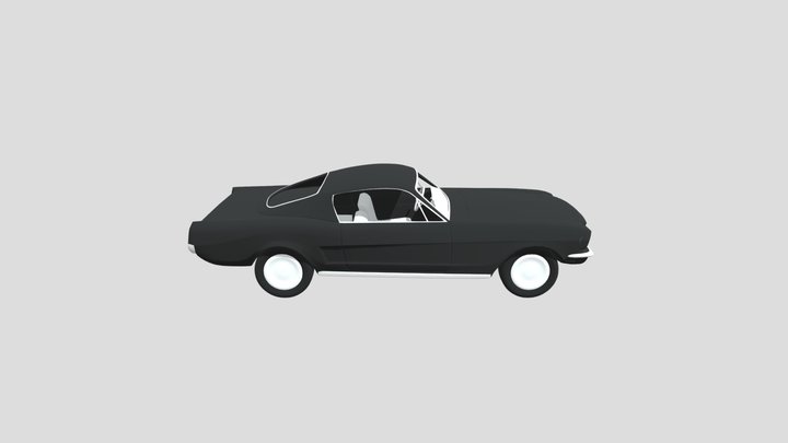 Ford Mustang 1965 3D Model