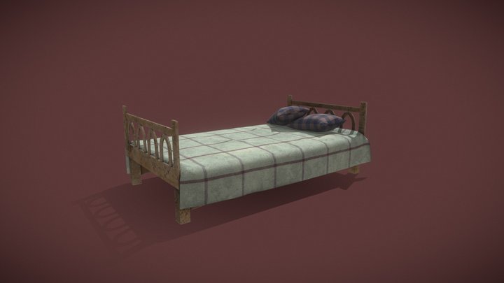 Bed 3D Model