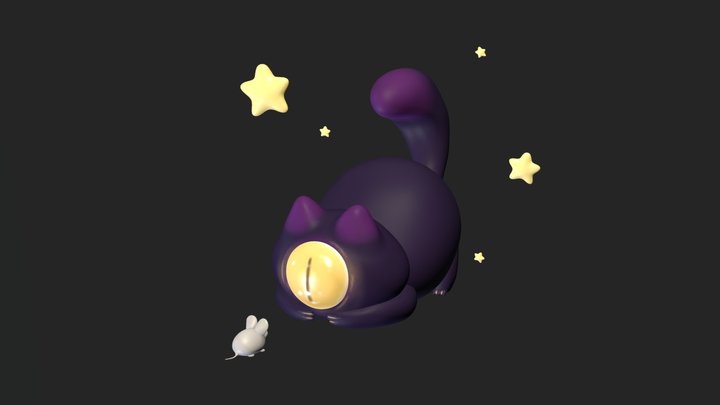 tootsy roll cat 25th May 2020 3D Model