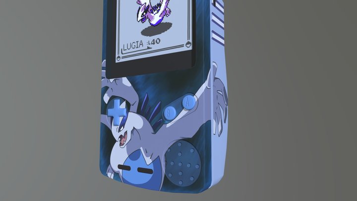 GAMEBOY LUGIA 3D Model