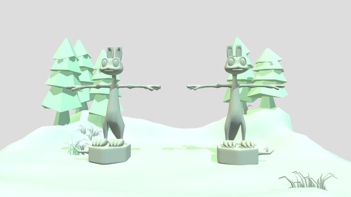 daxter 3D Model