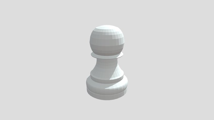 Mount Final Assignment Pawn 3D Model