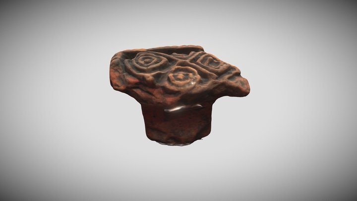 Ceramic stamp 3D Model