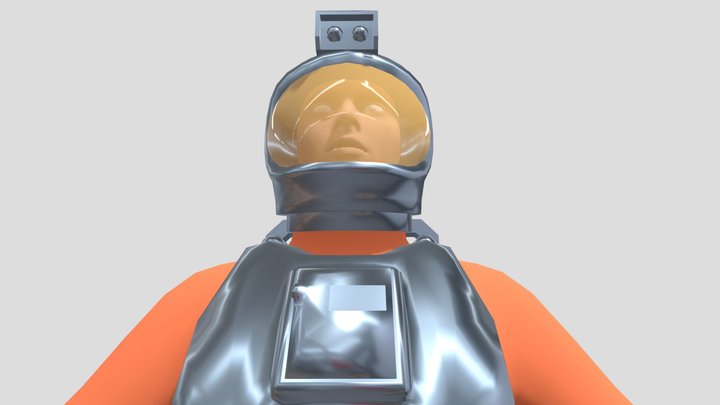 Astronaut Scavenger 3D Model