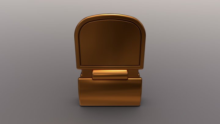 0908 按锁-2 3D Model