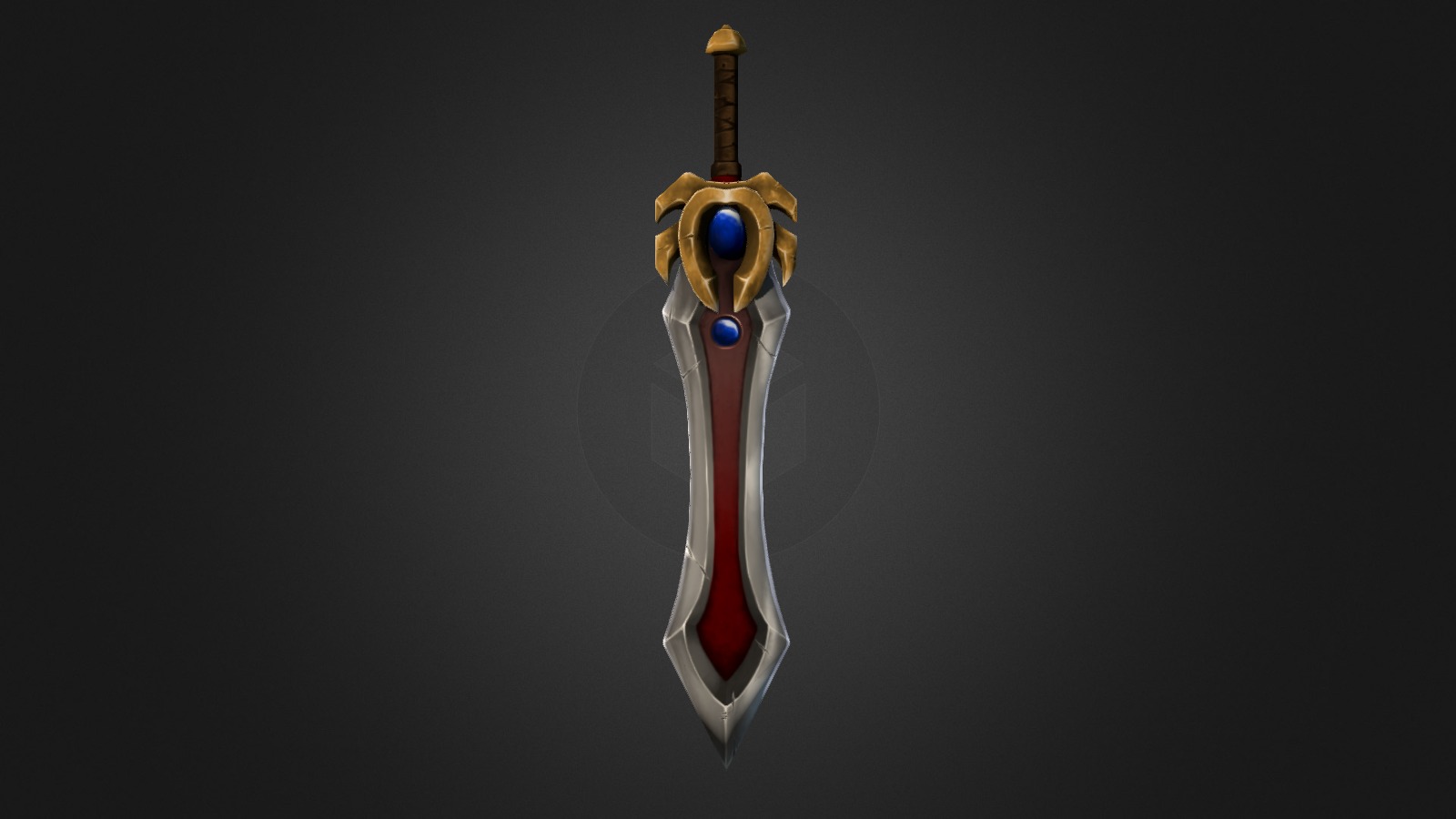 Garen's Sword - 3D model by aude.legrand [dc33d39] - Sketchfab