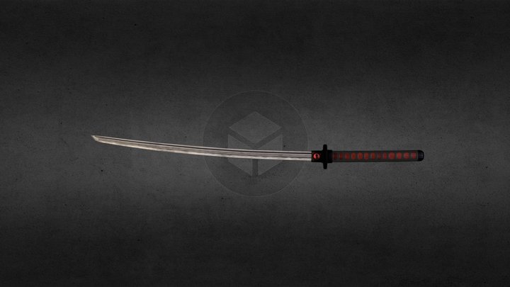 Katana_beta_Low 3D Model