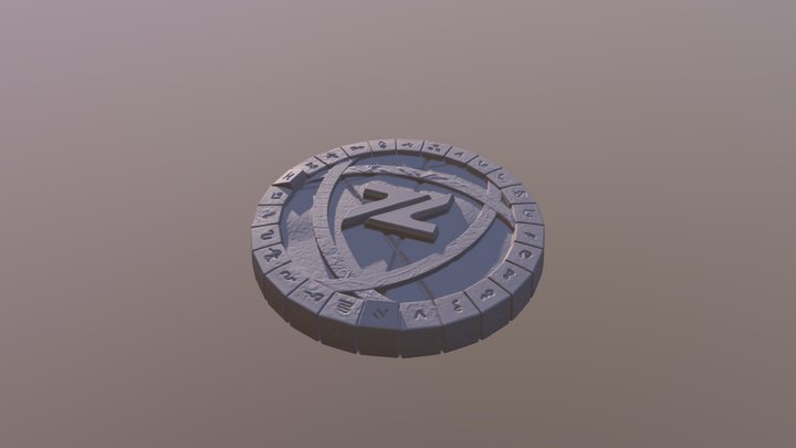 Amulet Design 3D Model