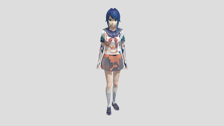Aoi Kiryu Animations 3D Model