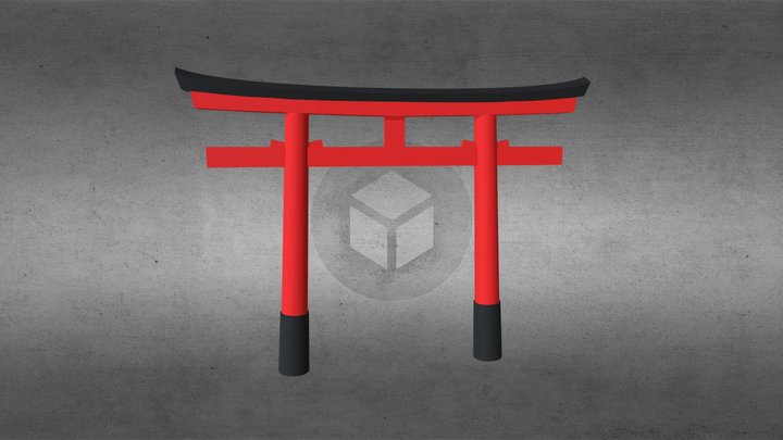 鳥居(Torii) - Download Free 3D model by rokudan [dc35cf4 