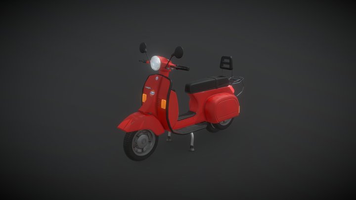 Vespa 125 XL 3D Model