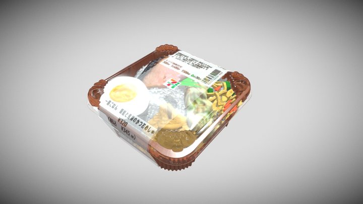 Bento Close 3D Model