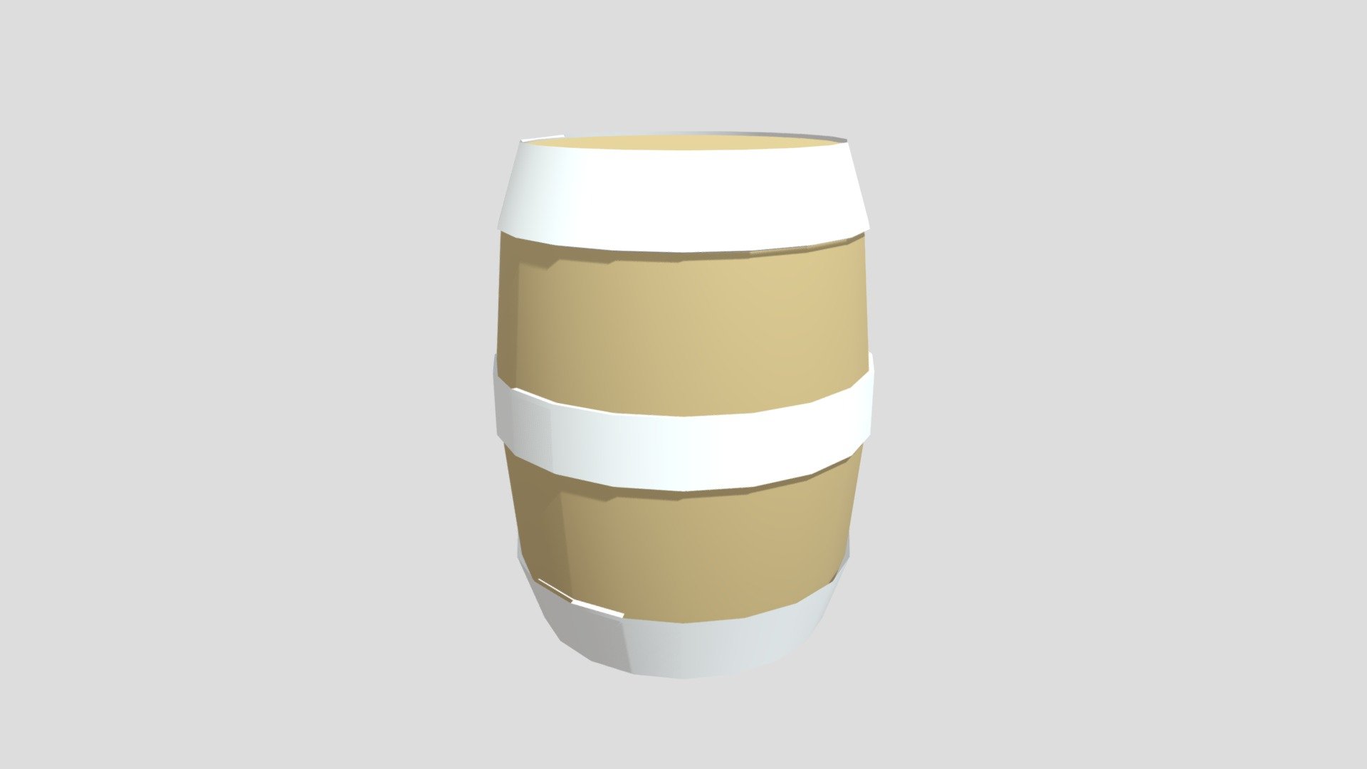 Barrel - 3D model by 30082020 [dc37912] - Sketchfab