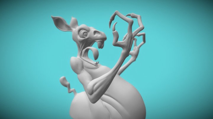 Polymorph - Magic the Gathering fan art 3D Model