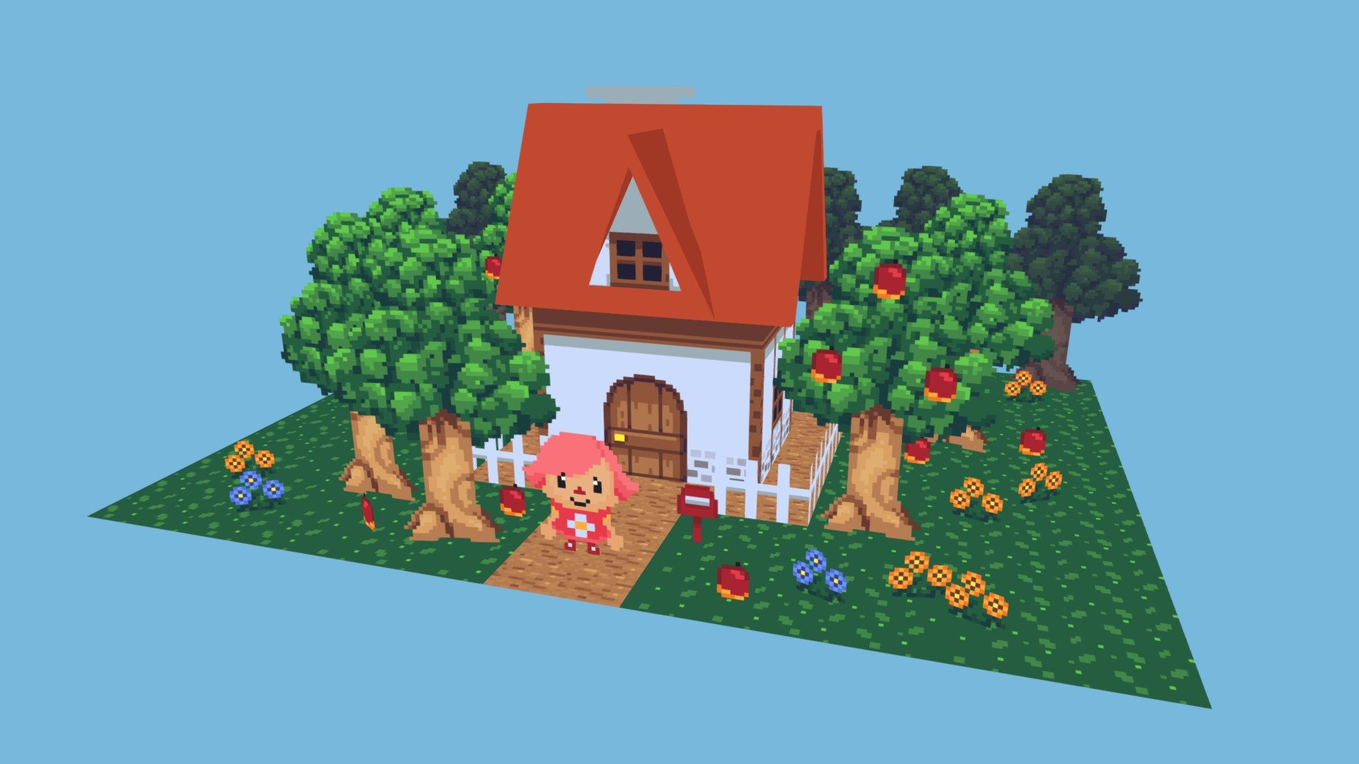 Animal Crossing Player House