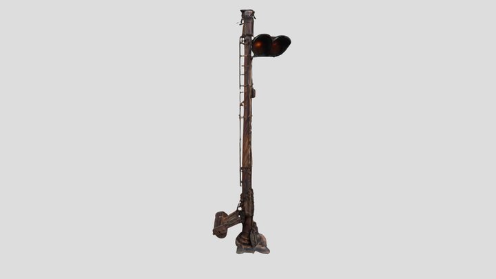 Railway Signal Sentinel 3D Model