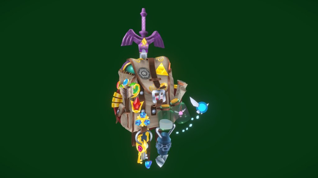 Legend of Zelda - Adventurer's backpack