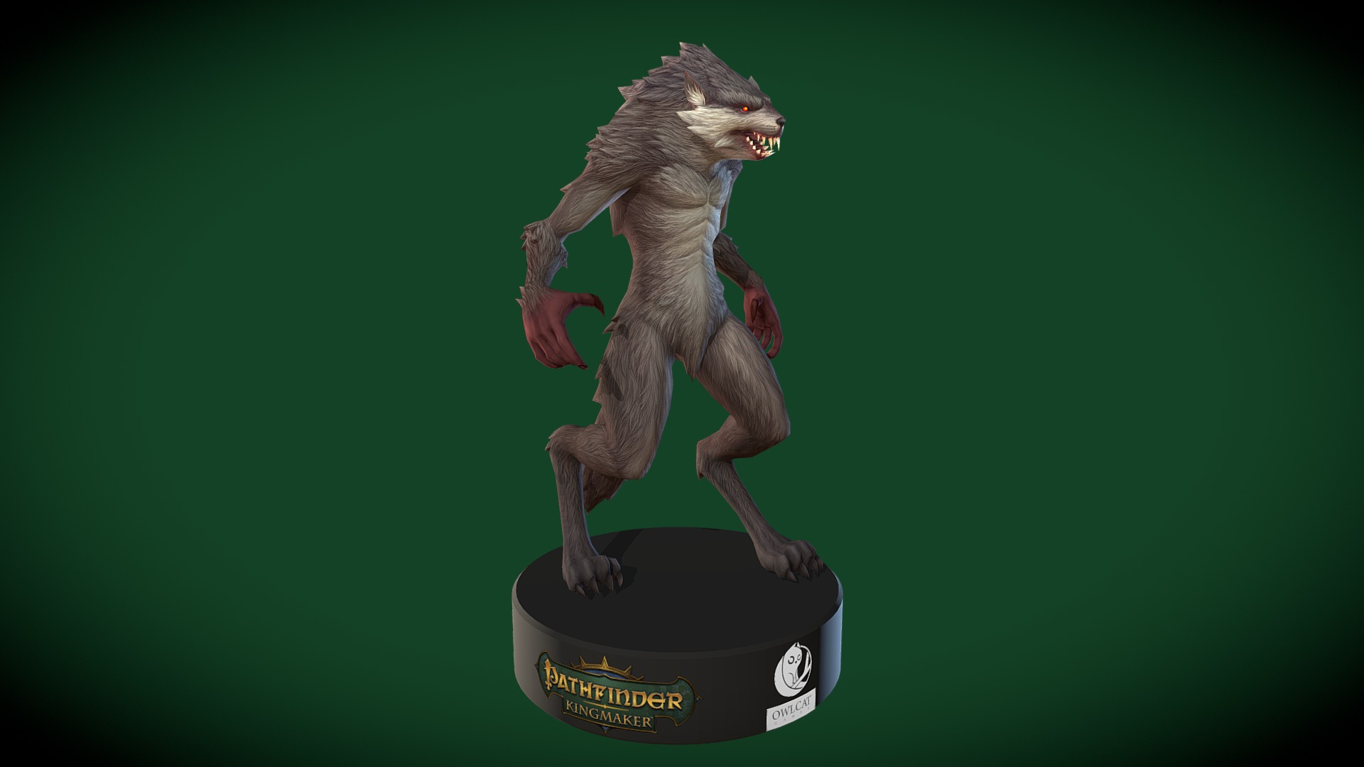 Pathfinder Kingmaker 2017 Werewolf 3d Model By Goldengrifon Dc3b80c Sketchfab 