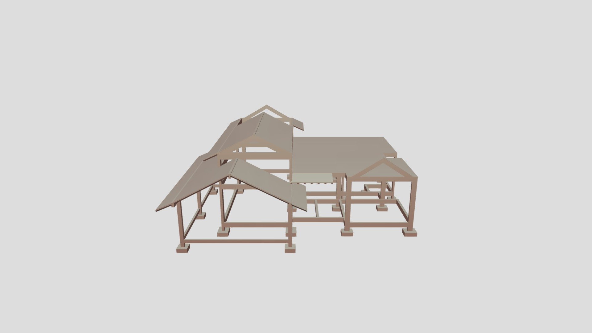 Modelo 3D - Proj. Estrutural