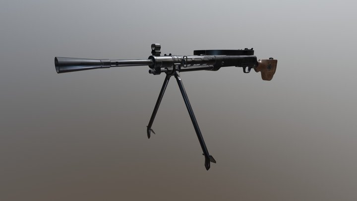 ДП-27 3D Model