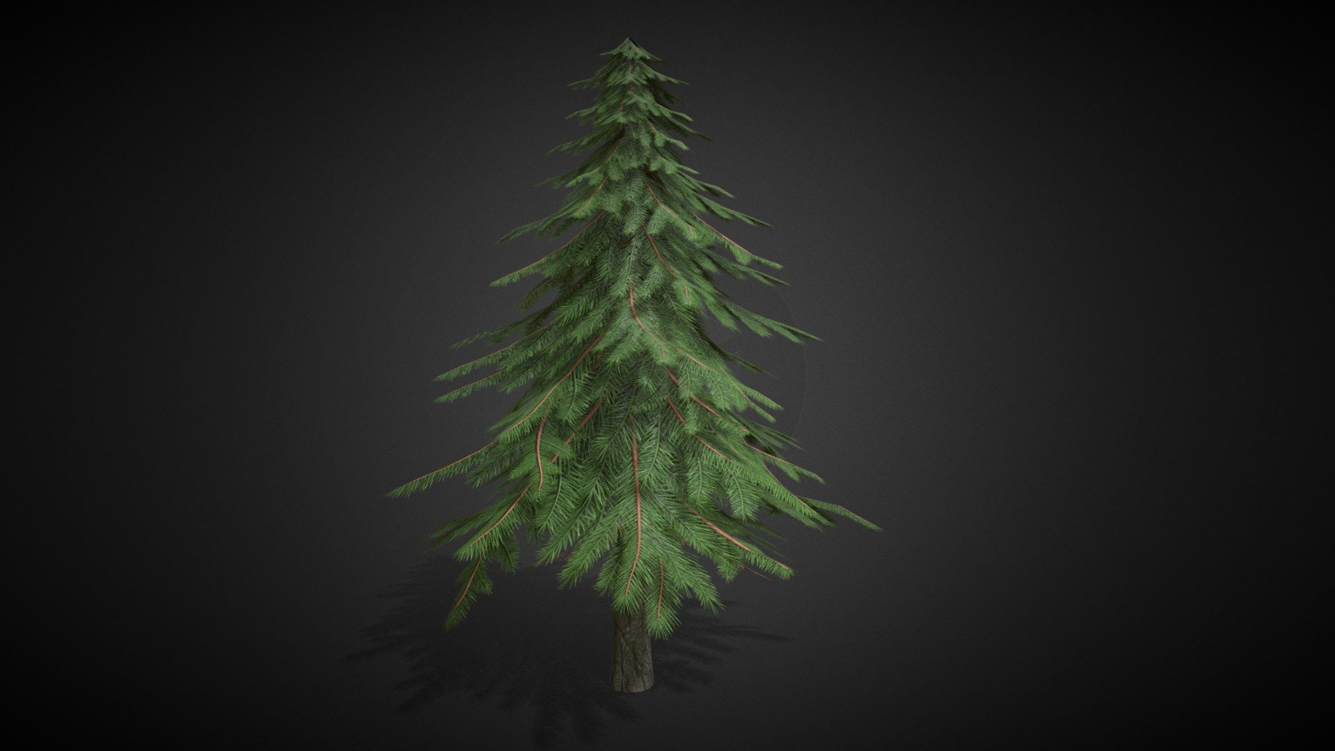 Pine Tree [Game-ready] - Download Free 3D model by Wenedi ...
