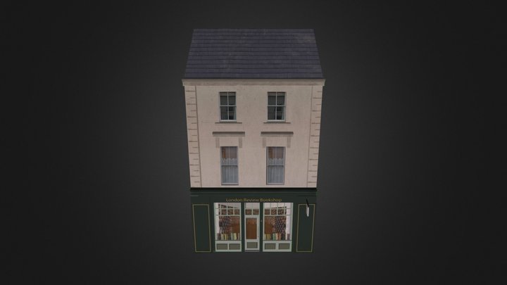 Bookshop_London 3D Model