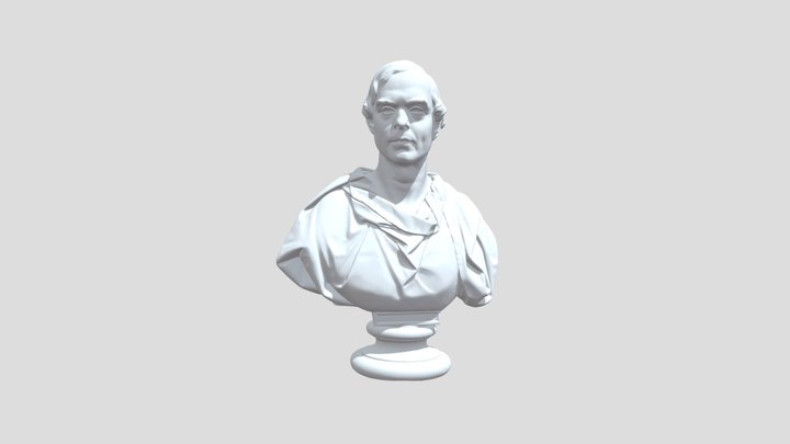 3D Model of William Cabell Rives Bust 3D Model