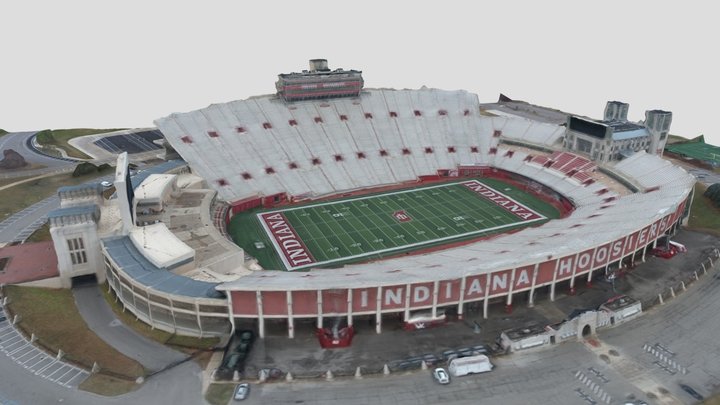 Indiana University Memorial Stadium 3D Model