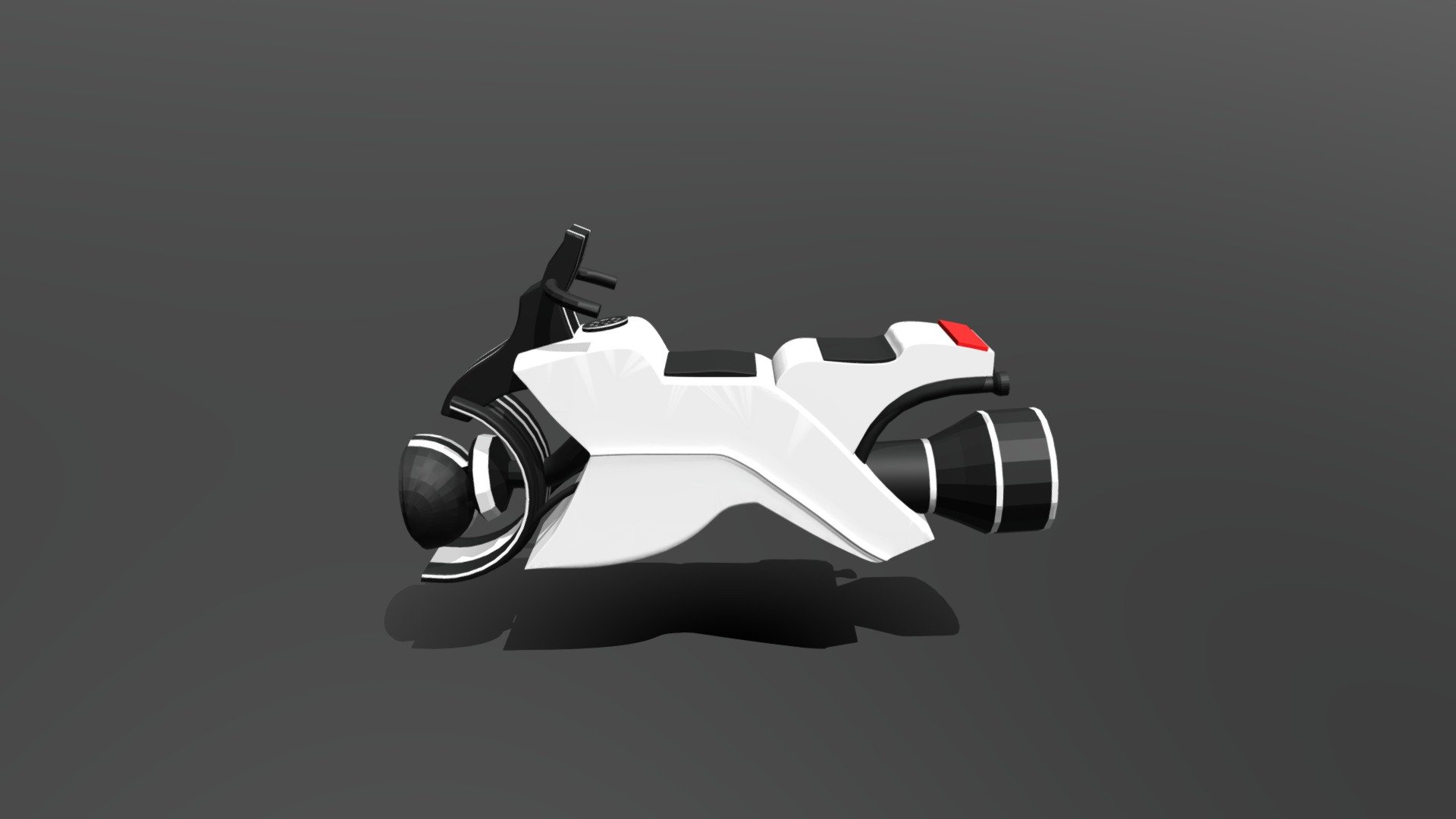 Sci Fi Motorcycle — Sketchfab embed 3D viewer