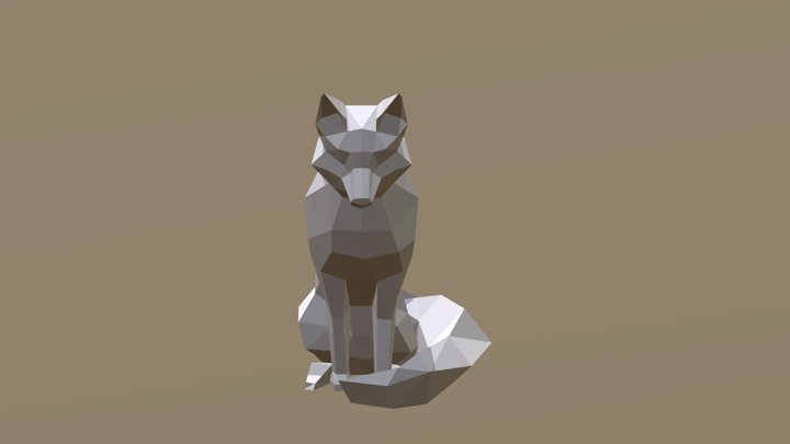Fox Model 3D Model
