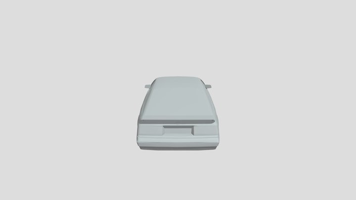 Chrysler Laser lowpoly for 3D-printing