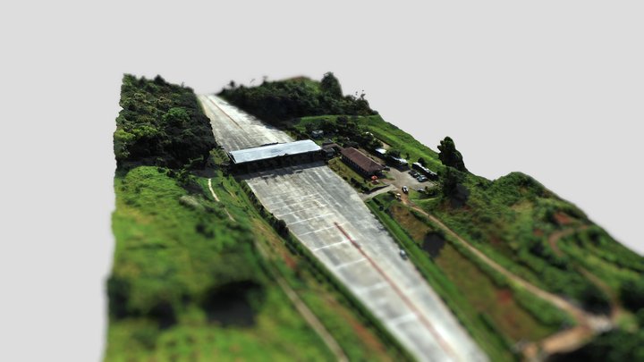 Gerbang Tol Bawen 2022 3D Model