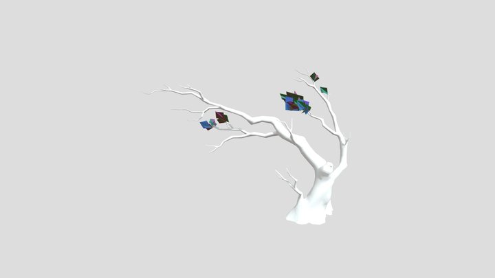 Genshin Impact Log 3D Model