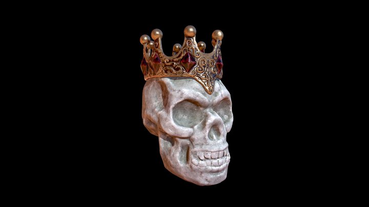 Skull Crown 3D Model