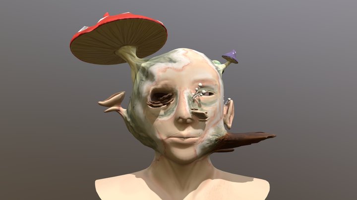 MushroomHead 3D Model