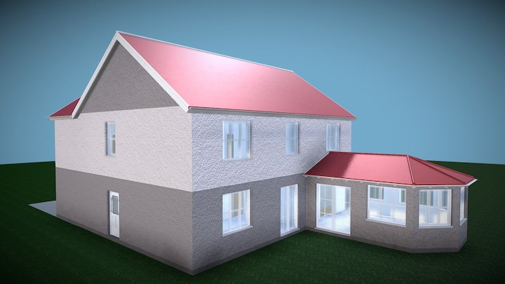 Haus002 3D Model