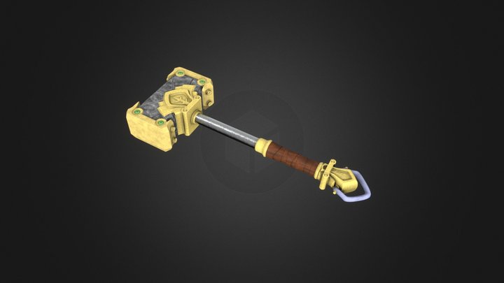 Poppy's Hammer 3D Model