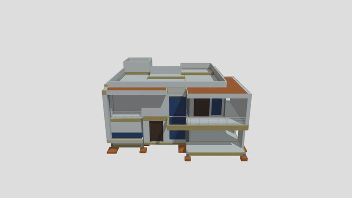 Estrutural e Arquitetônico 3D Model