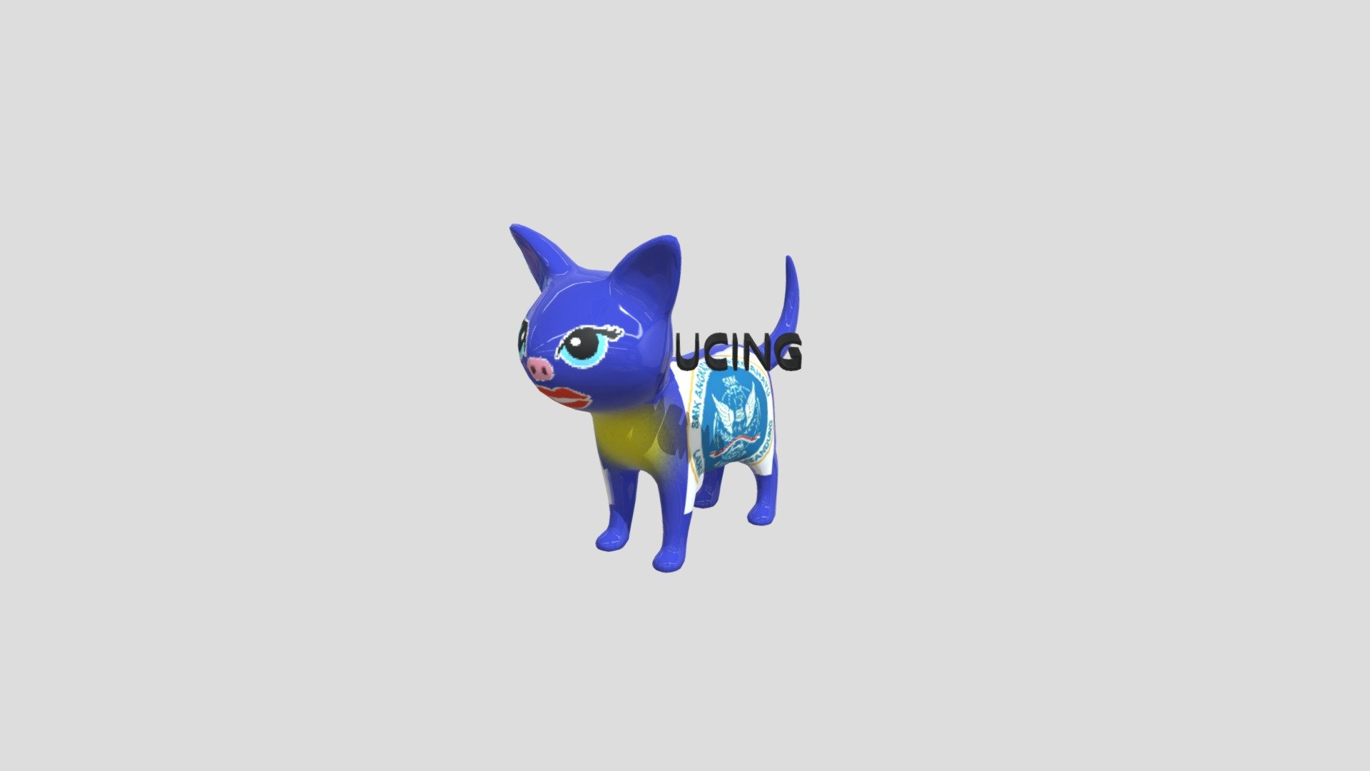Kucing Anggora Angkasa Bdg - Download Free 3D model by Jumadi, S.Pd